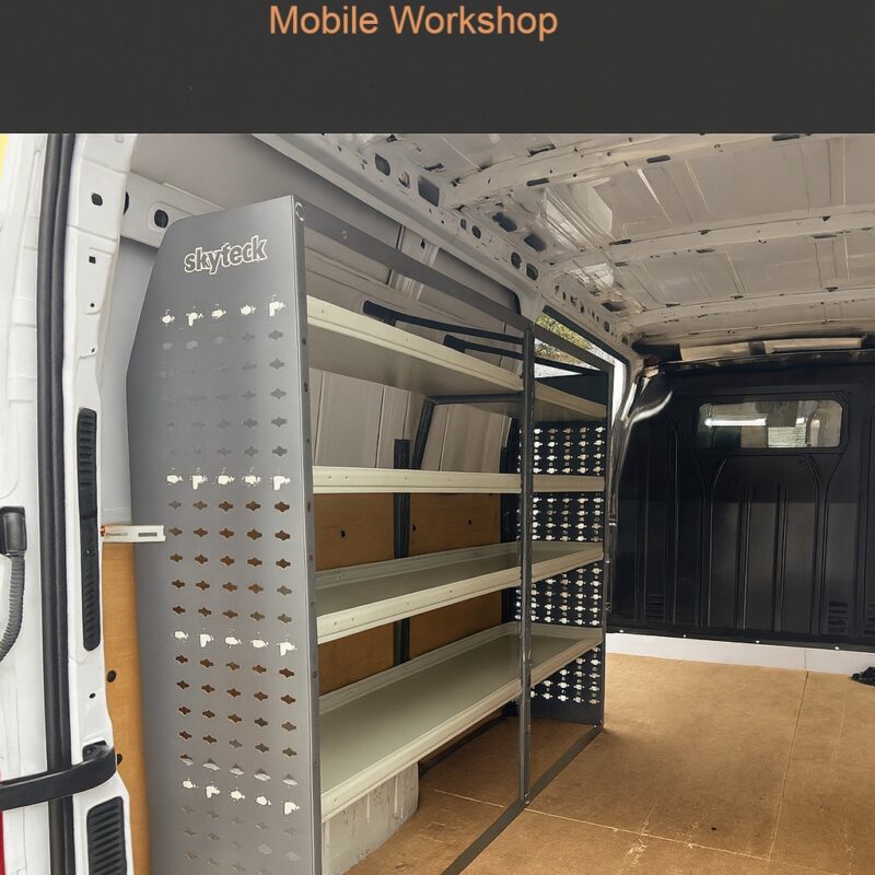 Metris General Van Racking Solution for Mercedes-Benzv Metris Regular 126" WB