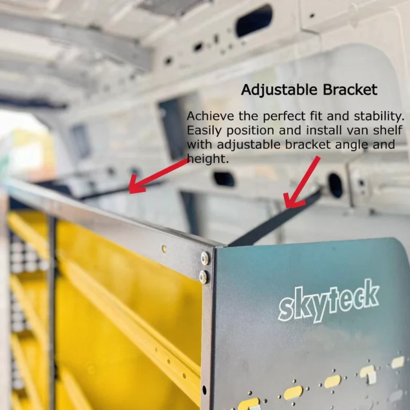 van shelving system