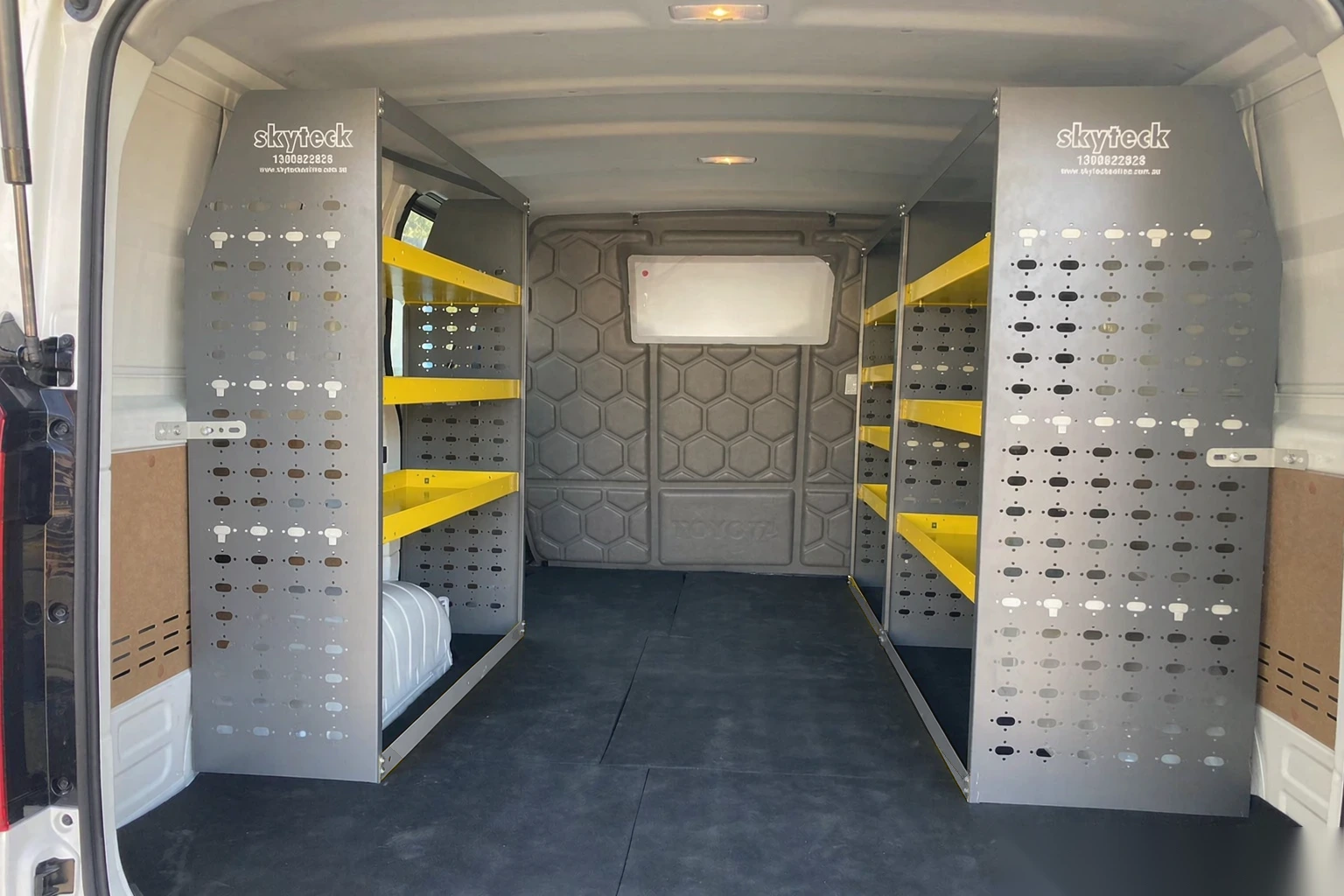 skyteck van shelving system